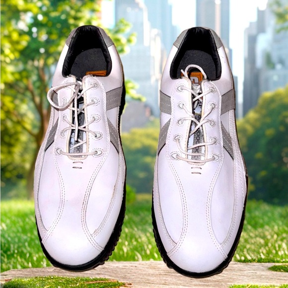FOOTJOY FJ contour series men’s Golf shoes cleats size 11 - Picture 3 of 16